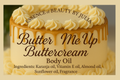 Butter Me Up Buttercream Body Oil
