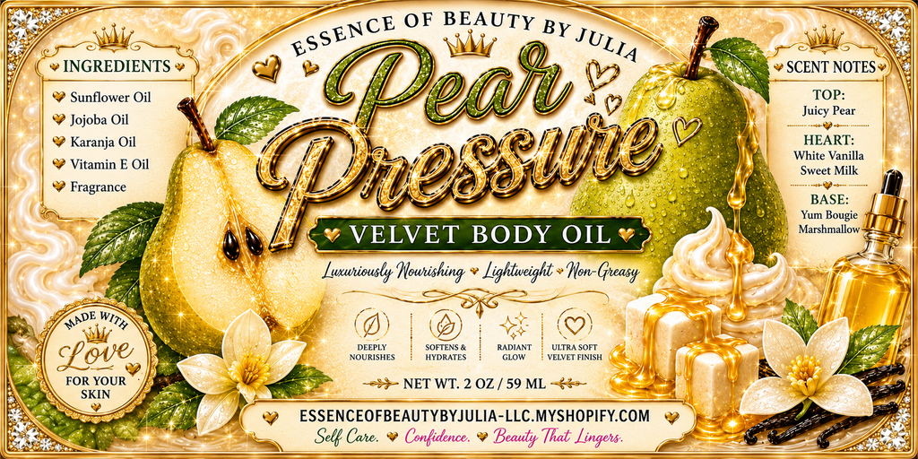 Pear Pressure Velvet Body Melt and Oil Bundles