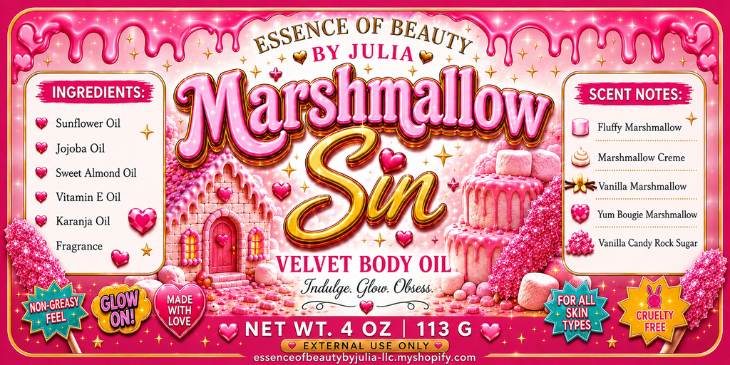 Marshmallow Sin Velvet Body Melt and Oil Bundle