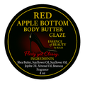 Red Apple Bottom Body Butter Glaze