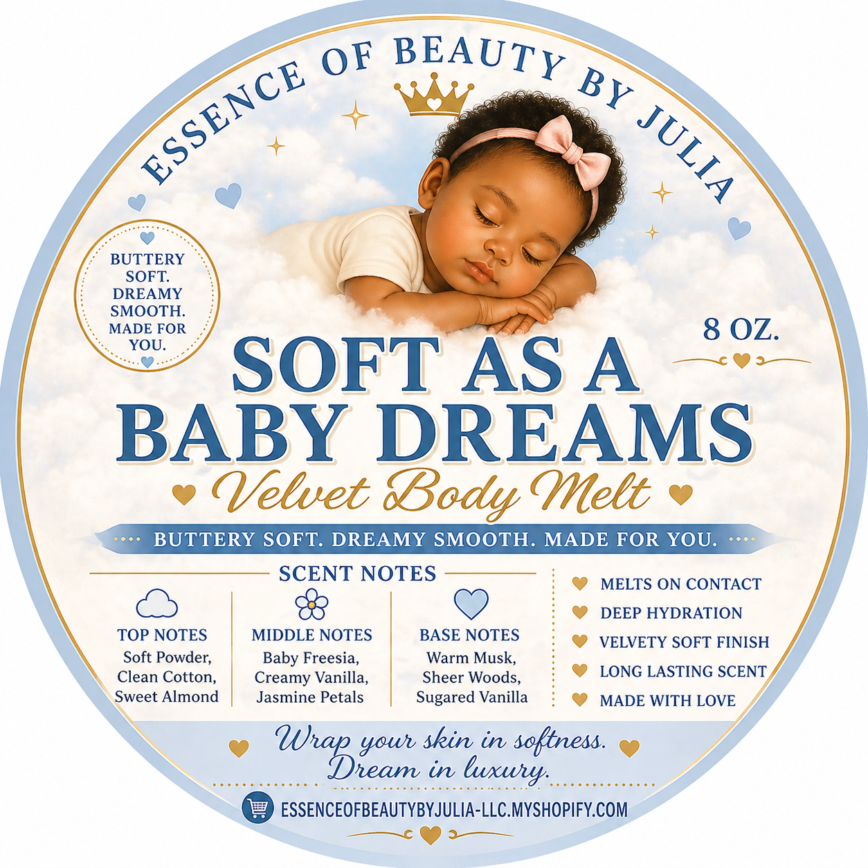Soft as a Baby Dreams Velvet Body Melt