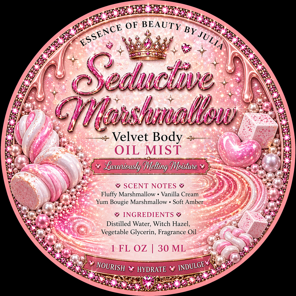 Seductive Marshmallow Velvet Body Oil Mist