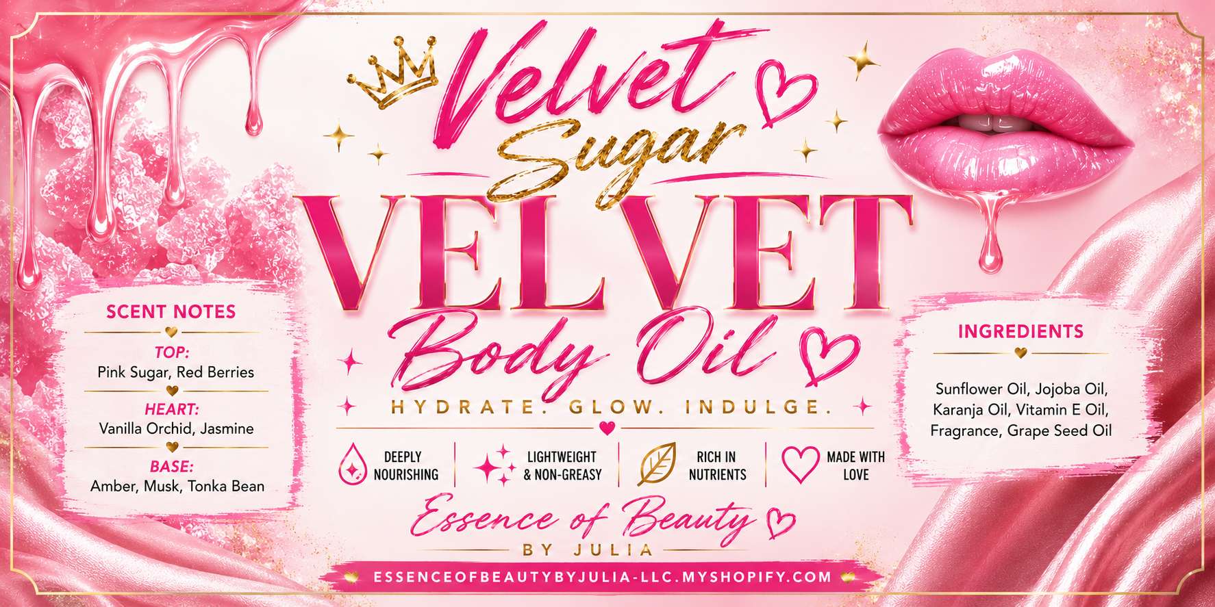 Velvet Sugar Velvet Body Oil
