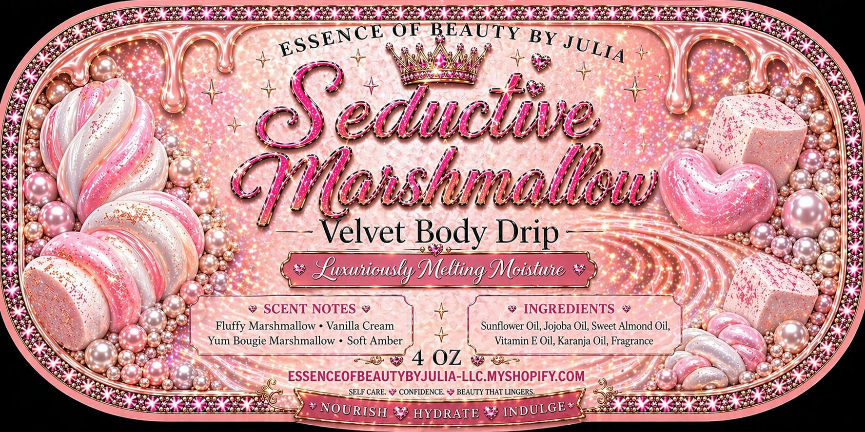 Seductive Marshmallow Velvet Body Oil
