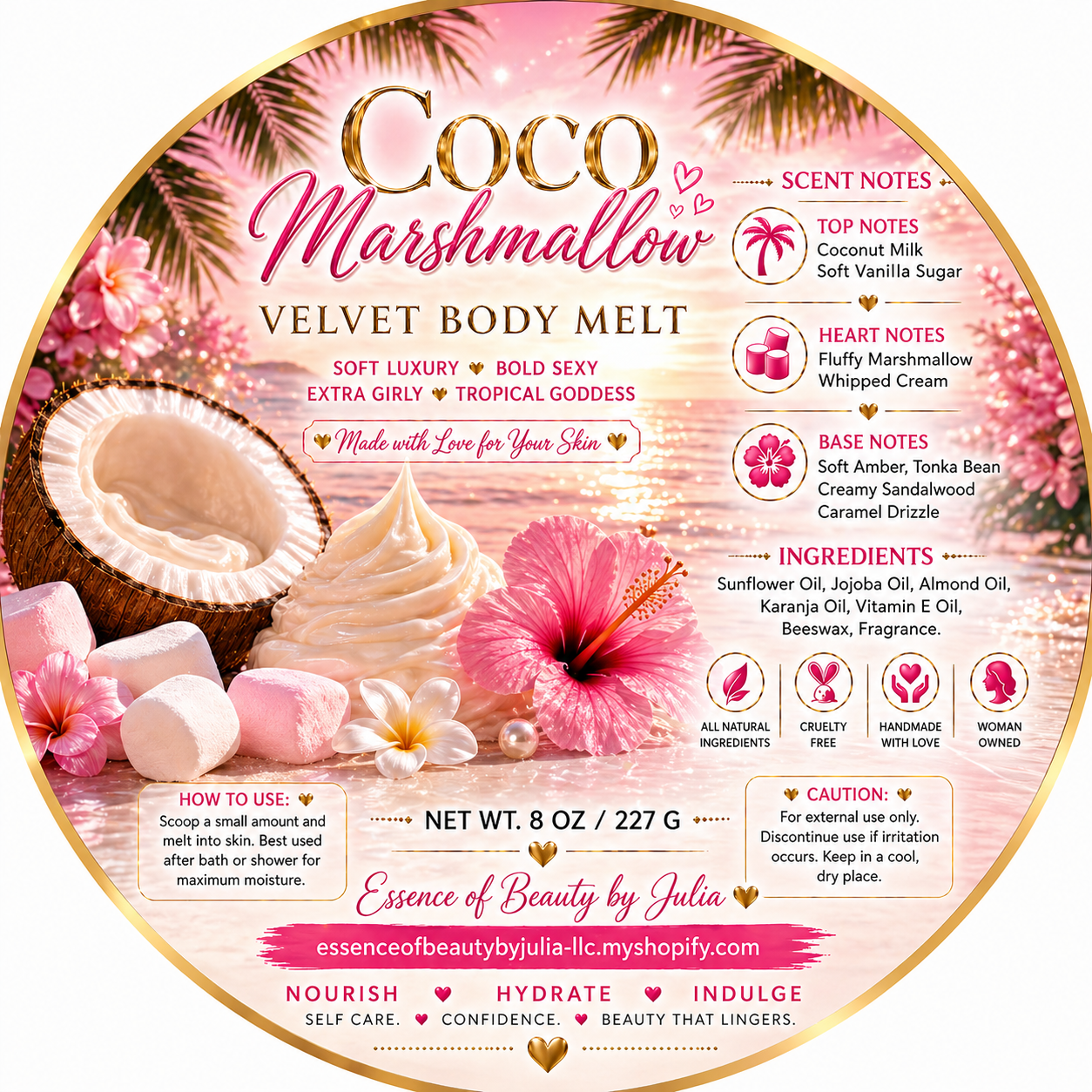 Coco Marshmallow Velvet Body Melt