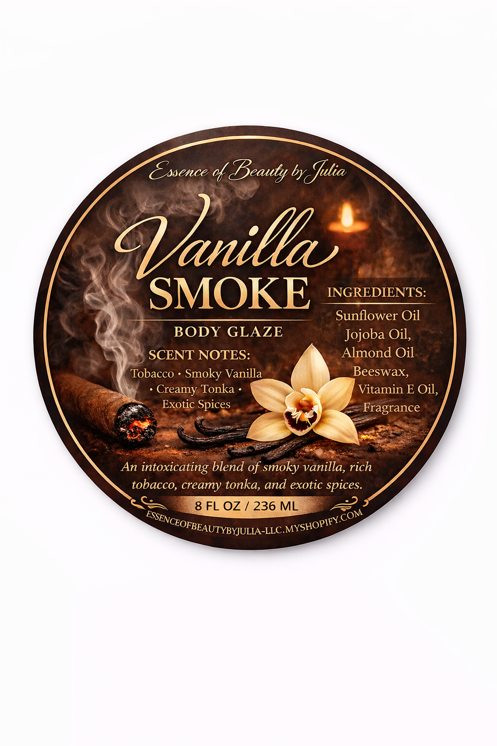 Vanilla Smoke Body Glaze