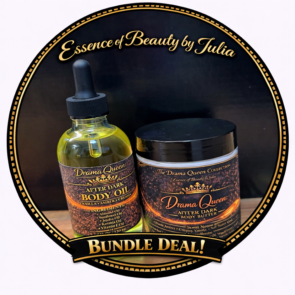Drama Queen After Dark Tallow Body Butter and Body Oil