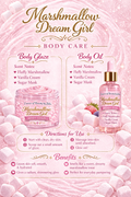 Marshmallow Dream Girl Velvet Body Melt and Velvet Body Oil Bundle