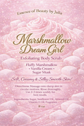 Marshmallow Dream Girl Exfoliating Velvet Body Scrub
