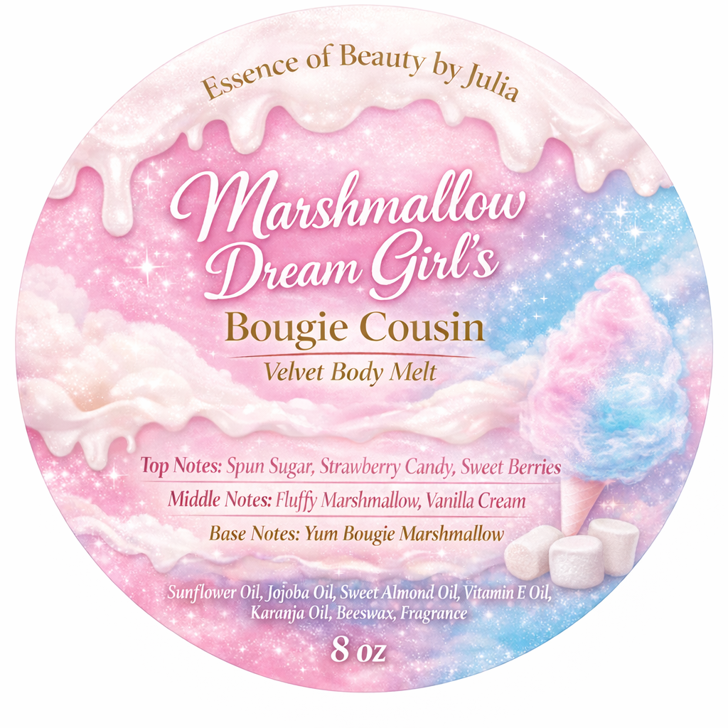 Marshmallow Dream Girl’s Bougie Cousin Velvet Body Melt