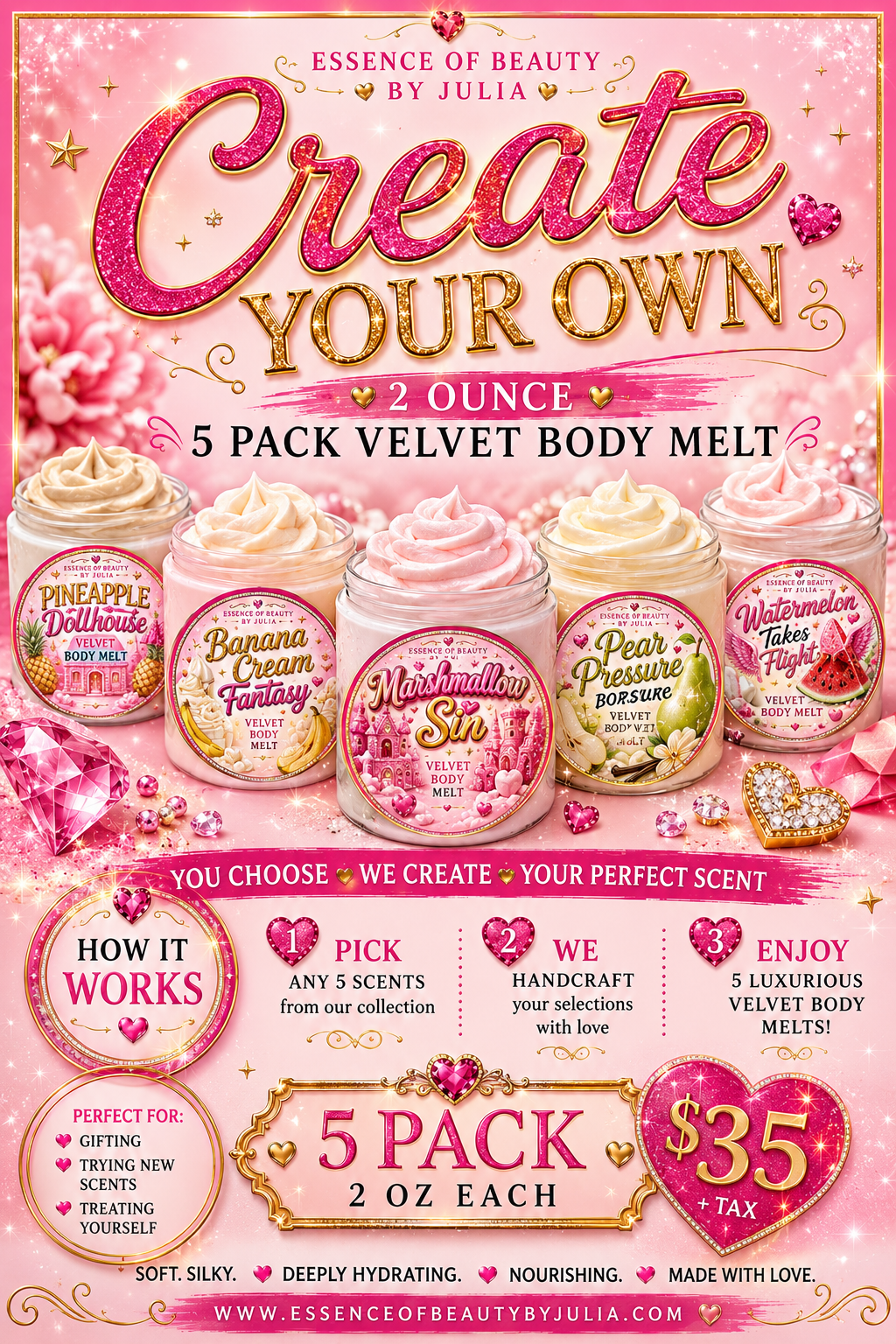 Create your own Pick 5 Fragrance Bundle