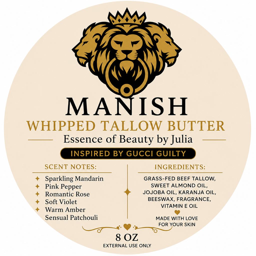 Manish Whipped Tallow and Manish Oil Bundle