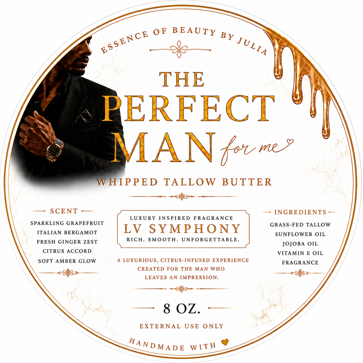 The Perfect Man For Me Whipped Tallow Butter and Oil